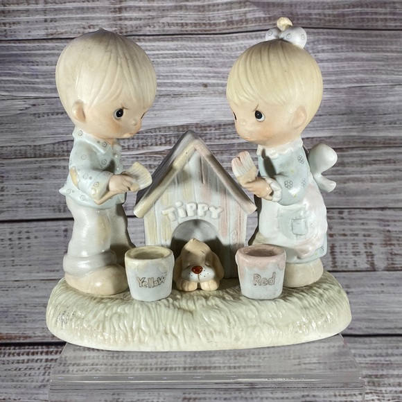 Precious Moments 1981 Figurine, Bless This House,#E-7164 - Picture 8 of 8